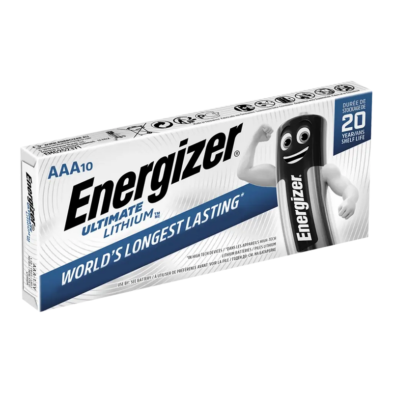 Energizer Ultimate Lithium AAA Size Batteries