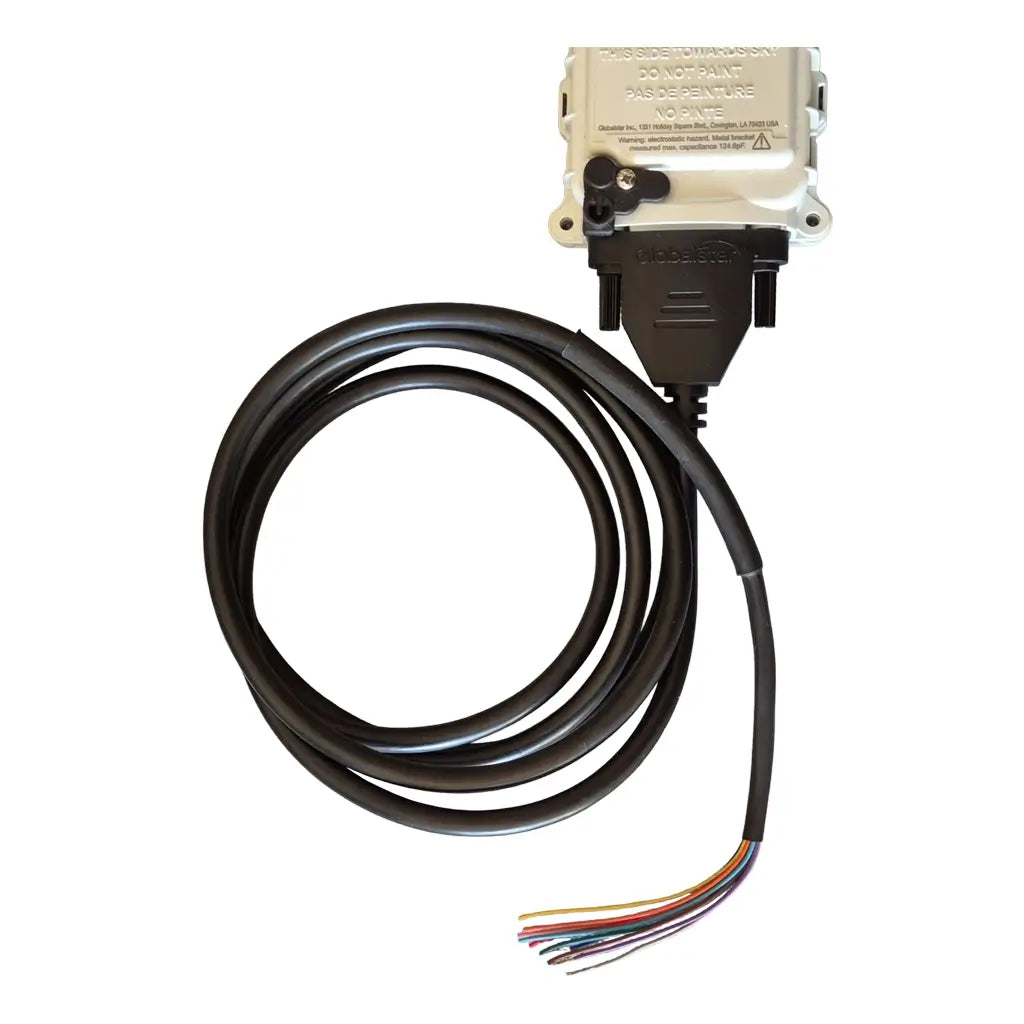 Weatherproof input cable for SmartOne Solar satellite tracker used in harsh environments