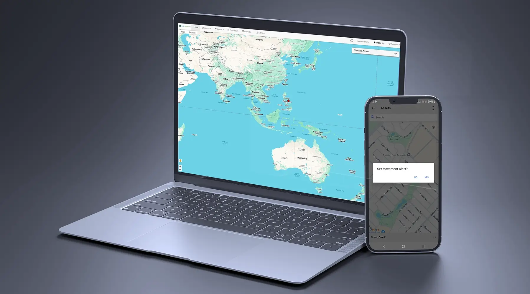 Asset tracking overview for industries including mining and construction