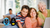 Happy family at home with Keep Track GPS personal alarms shown in blue and black, designed for safety, SOS alerts, and peace of mind across Australia