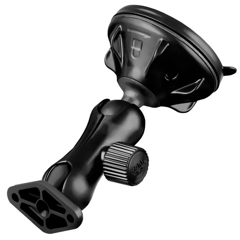Ram Low Profile Suction Cup Double Ball Mount (RAP-B-166-2U)