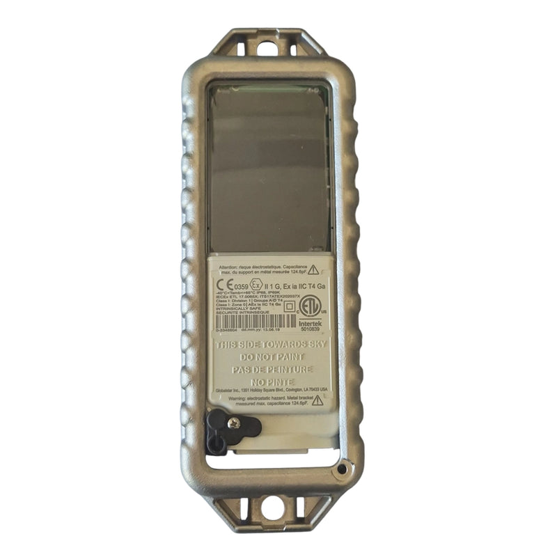 Durable stainless bracket designed for mounting the SmartOne Solar satellite GPS tracker on remote equipment or assets