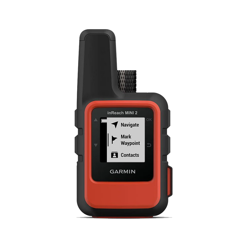Garmin inReach Mini with global Iridium satellite coverage and GPS location tracking