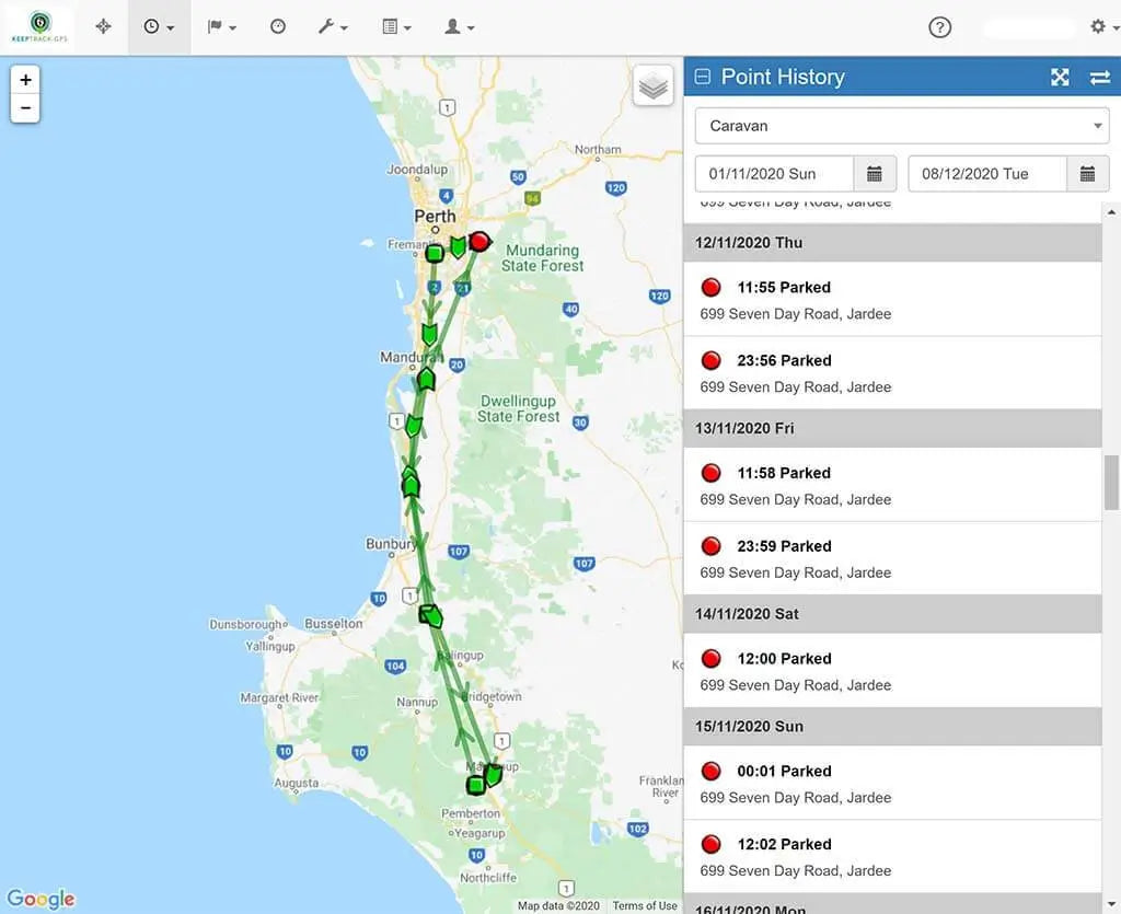 GPS fleet tracking software leaders in perth