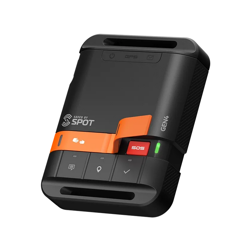 SPOT Gen4 satellite GPS tracker with SOS alerts for remote area safety