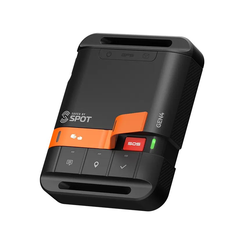 SPOT Gen4 satellite GPS tracker with SOS alerts for remote area safety