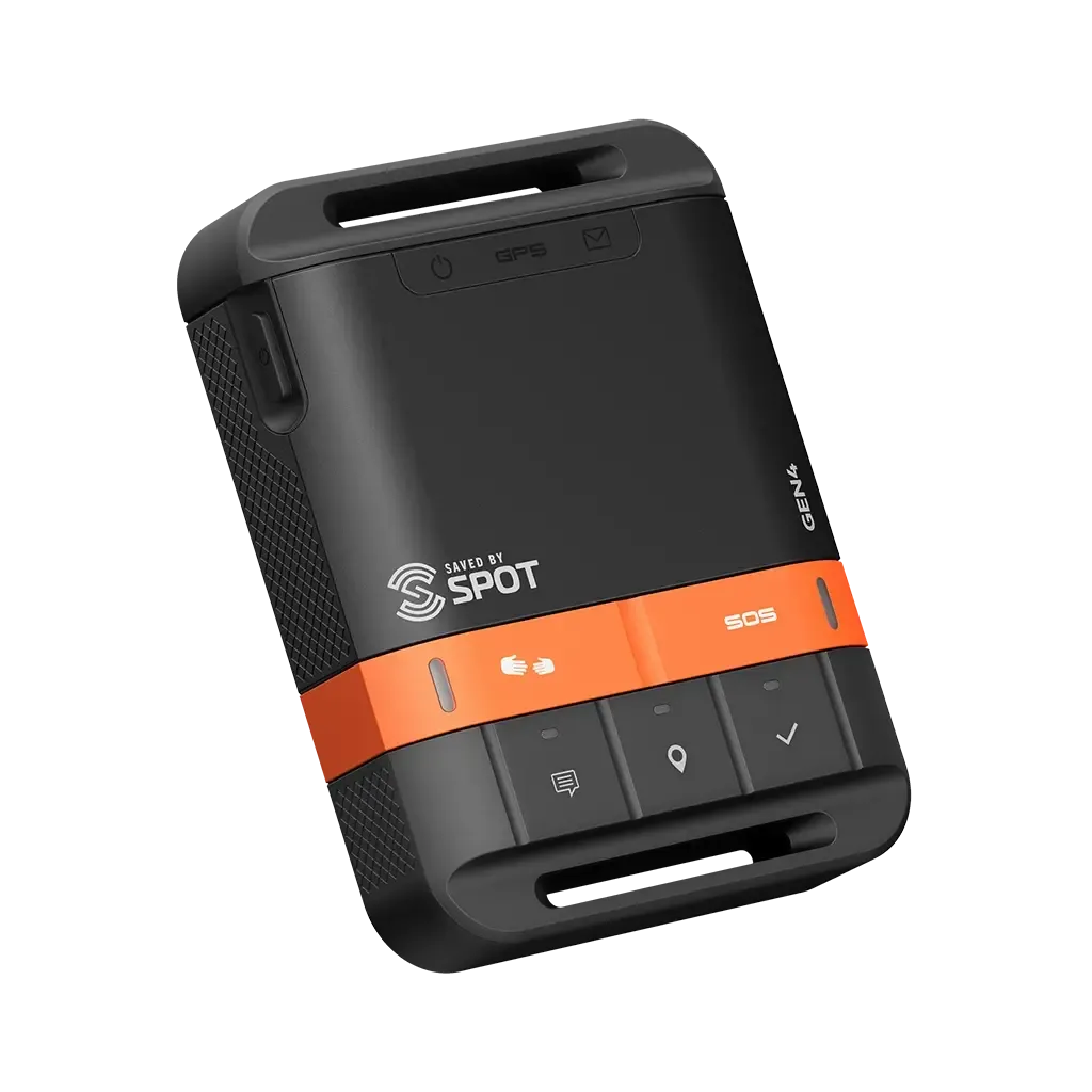 SPOT Gen4 satellite GPS tracker with SOS alerts for remote area safety