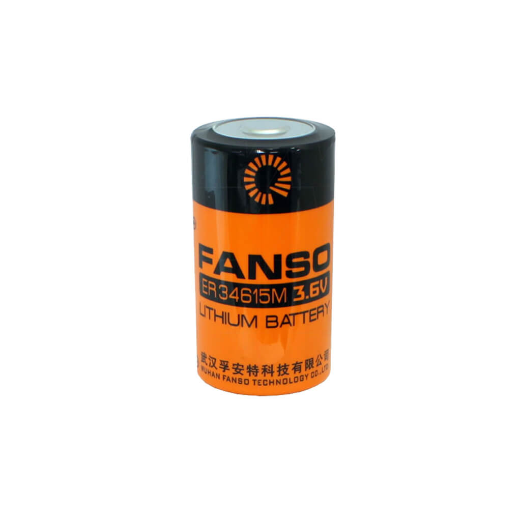 fanso-er34615m-d-size-3.6V-14000ah-lithium-thionyl-chloride-battery